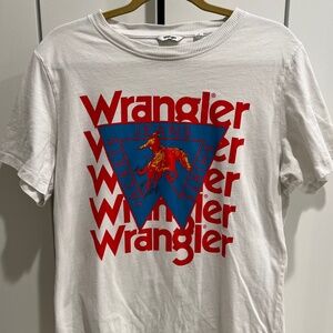 Oversized Wrangler Horse Bronco T-shirt